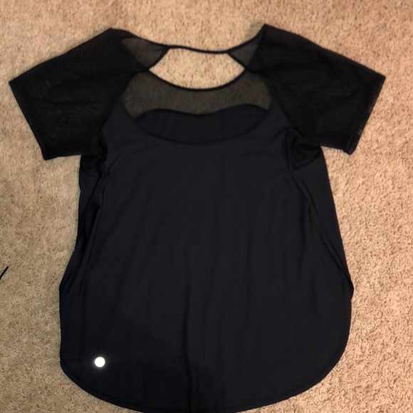 Black lululemon top. - Picture 2 of 3